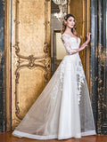 Gala Dress con sopragonna